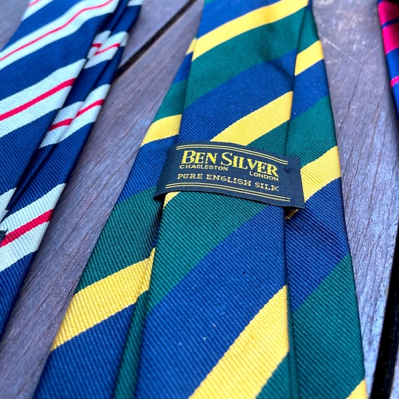 Ben Silver Ties (lot of 3) - Picture 3 of 9